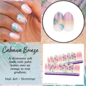 Color Street Nail Polish Strips: Cabana Breeze